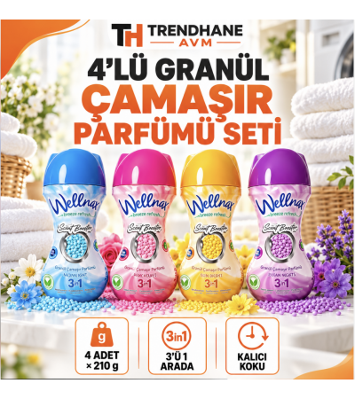 4'lü çamaşır granül 4'lü çamaşır granül